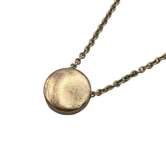 Auth COACH - Gold Light Pink Hardware Color Stone Necklace - Picture 3 of 4